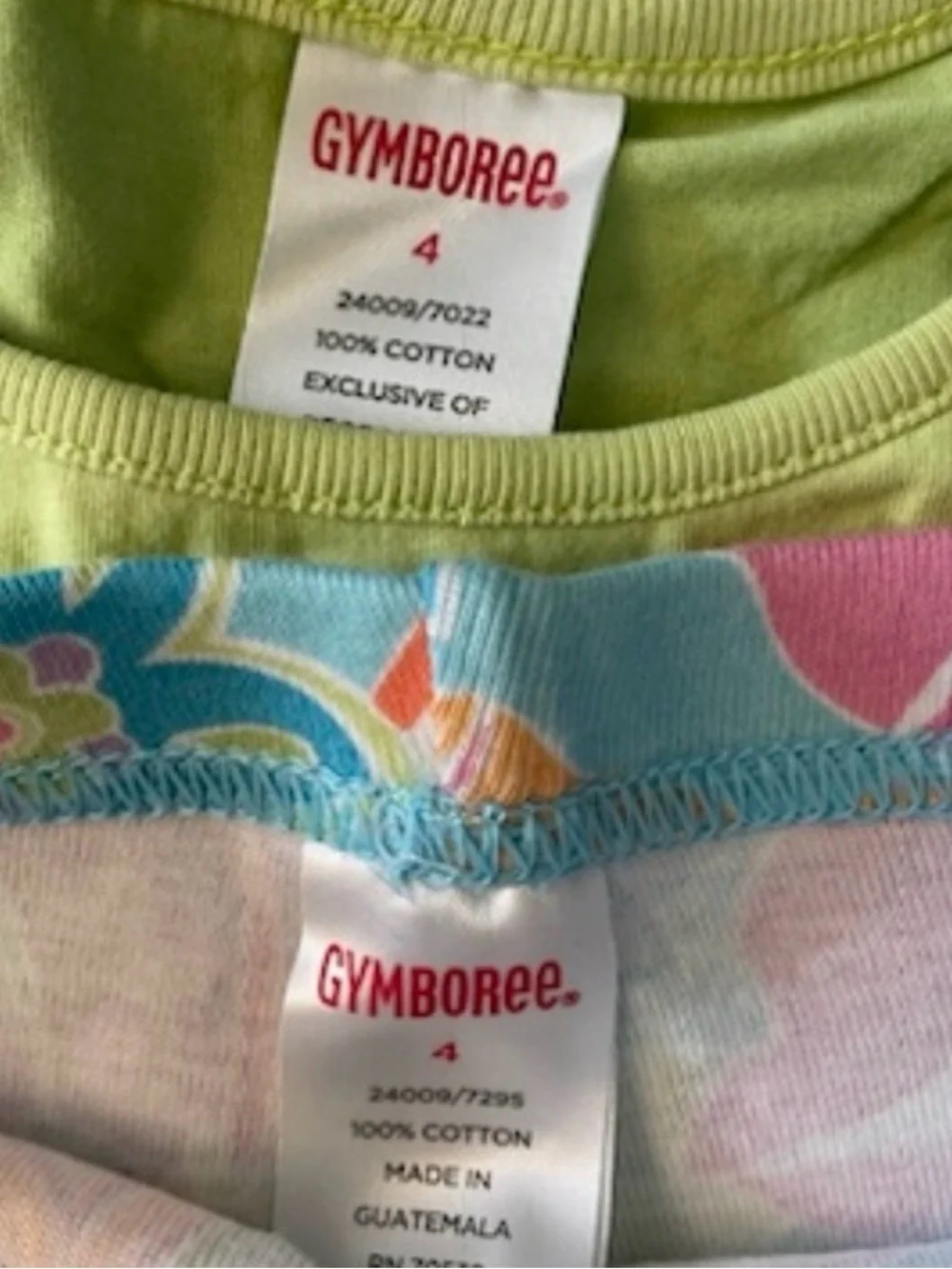 NWT Gymboree 2006 Butterfly Ruffle layer Sleeve Tee Bike Short Sunglasses Sock